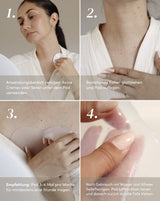 Decolleté Pad mit Aloe vera