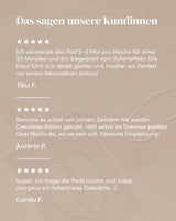 Decolleté Pad mit Aloe vera