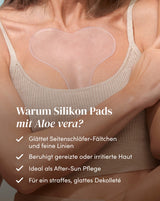 Decolleté Pad mit Aloe vera