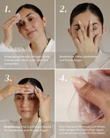 Stirn Pad mit Aloe vera