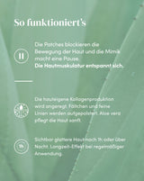 Zornesfalten Patches mit Aloe vera