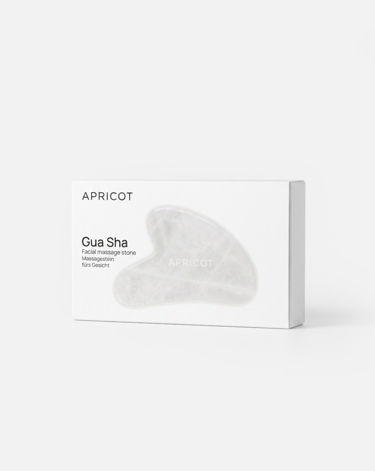 Gua Sha aus weißer Jade