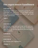 Mund Patches mit Hyaluron