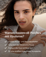 Mund Patches mit Hyaluron