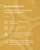 Decolleté Pad mit Vitamin C