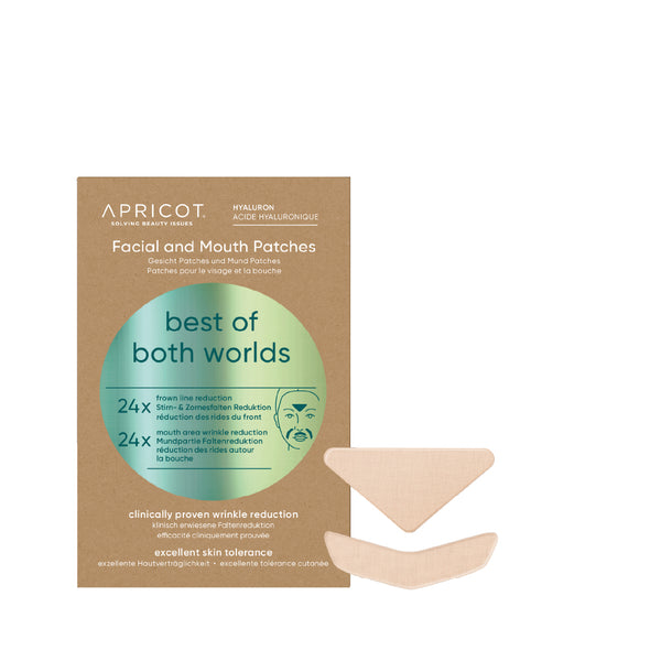 Multipack face and mouth patches with hyaluronic acid