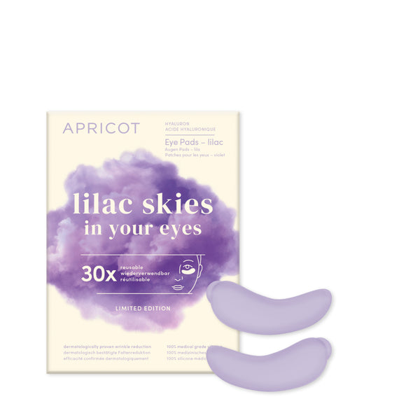 eye pads "lilac skies"<br>with Hyaluron