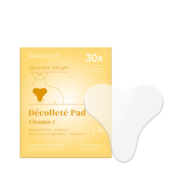 Decolleté Pad mit Vitamin C