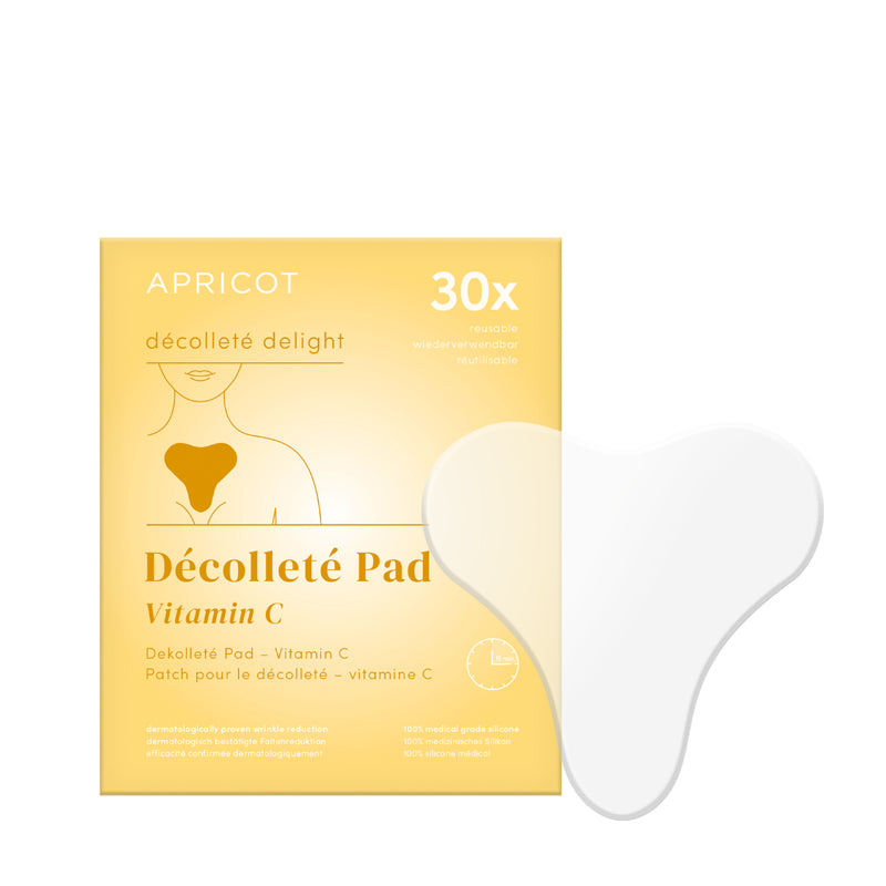 Decolleté Pad mit Vitamin C