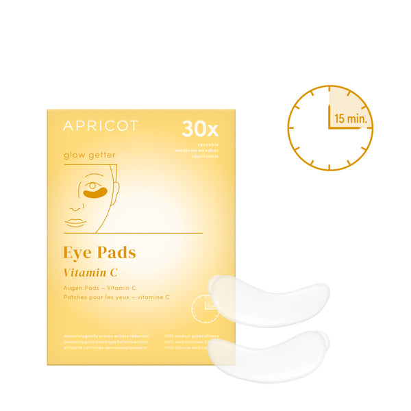 Eye pads with vitamin C