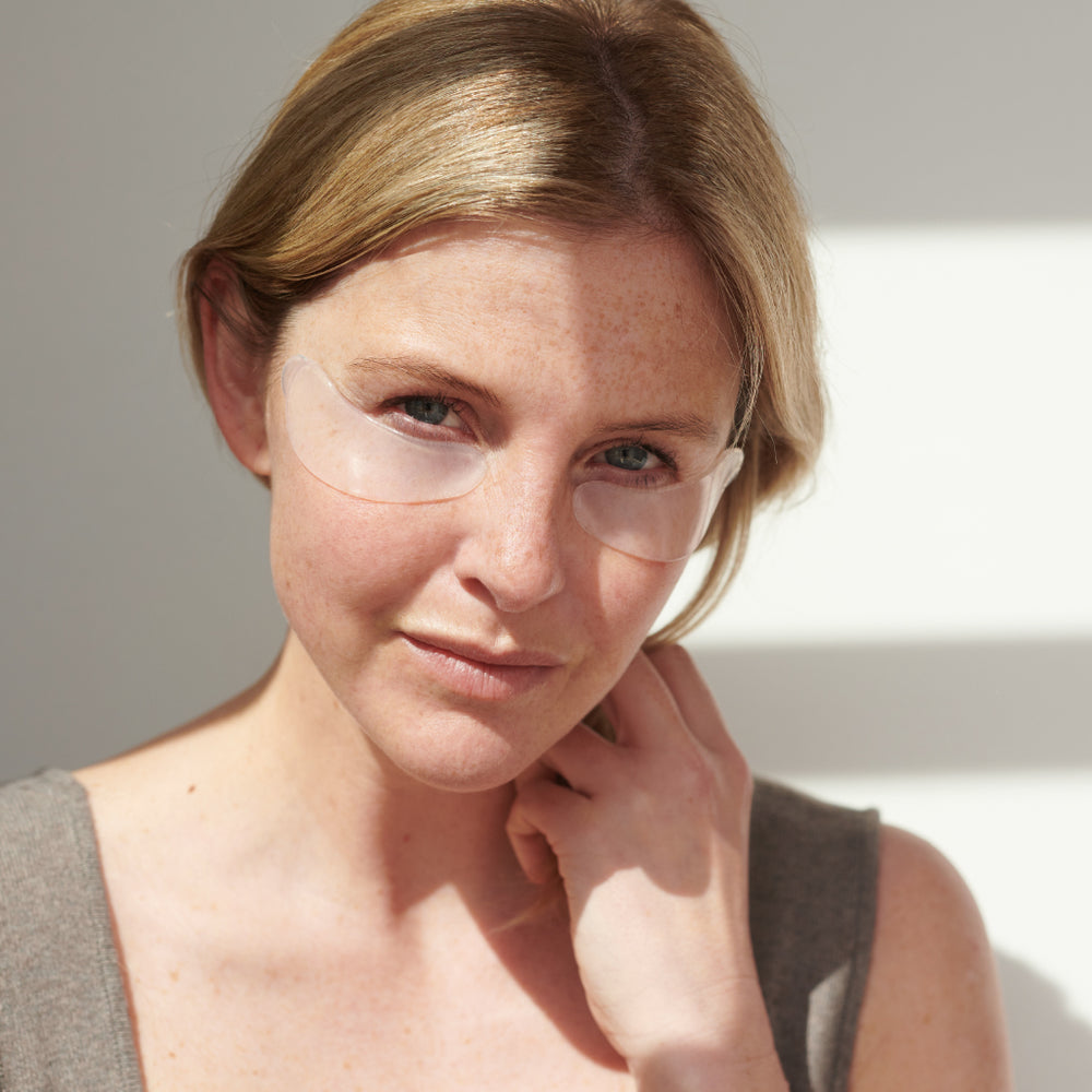Vitamin C Augenpads gegen Augenringe