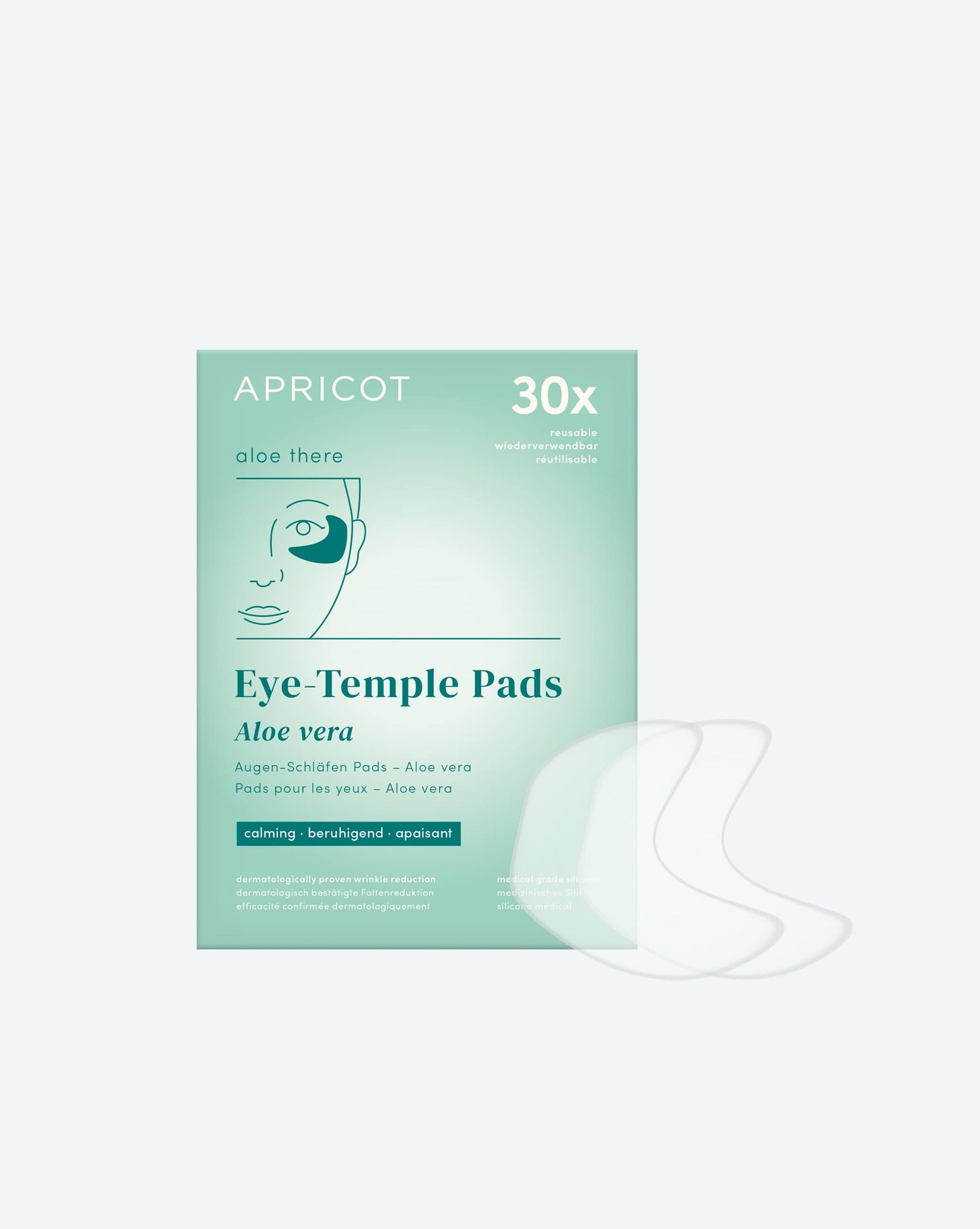 Aloe vera Augen- und Schlfenpads | APRICOT Beauty