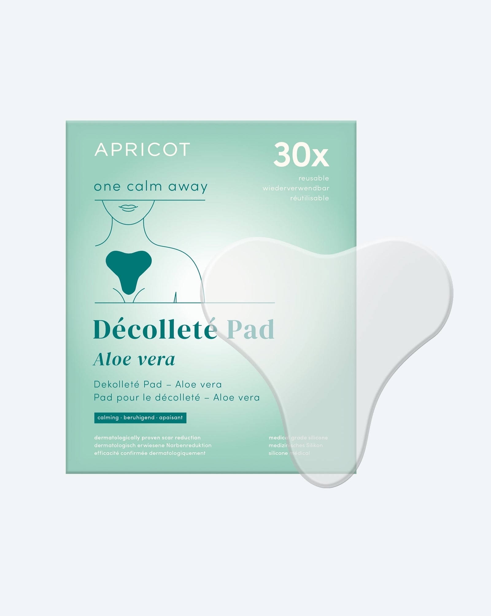 Dekolleté Pad mit Aloe vera