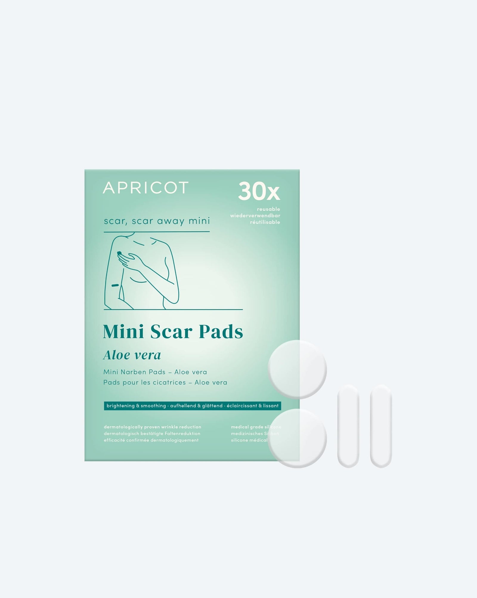 Aloe vera Narben Pads Mini