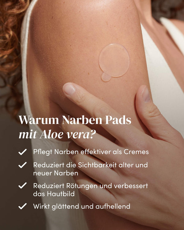 Narben Pads mit Aloe vera - MINI