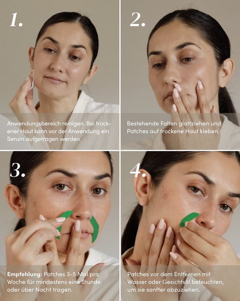 Mund Patches mit Aloe vera