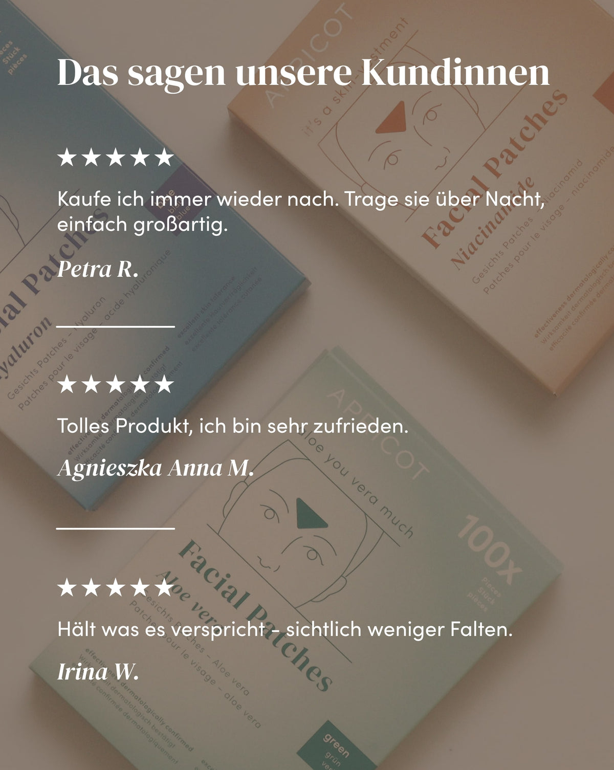Wirksamkeit von Aloe vera Mund Patches aus Bio-Baumwolle anhand von Kundenfeedback