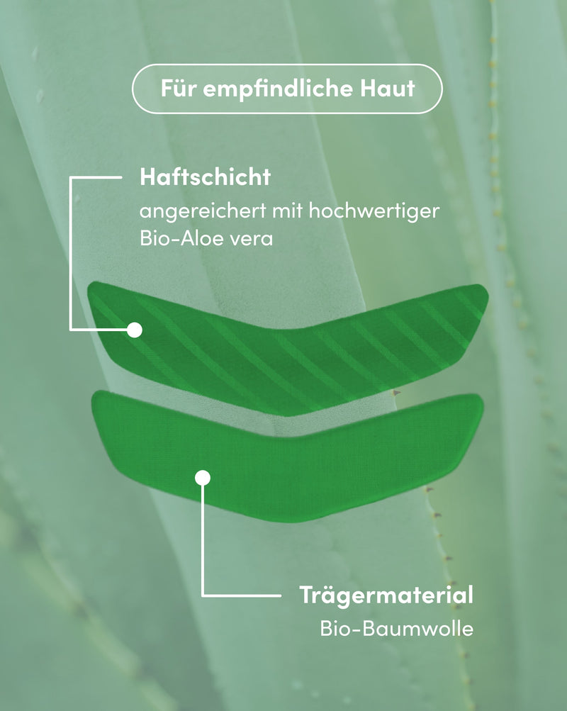 Mund Patches mit Aloe vera