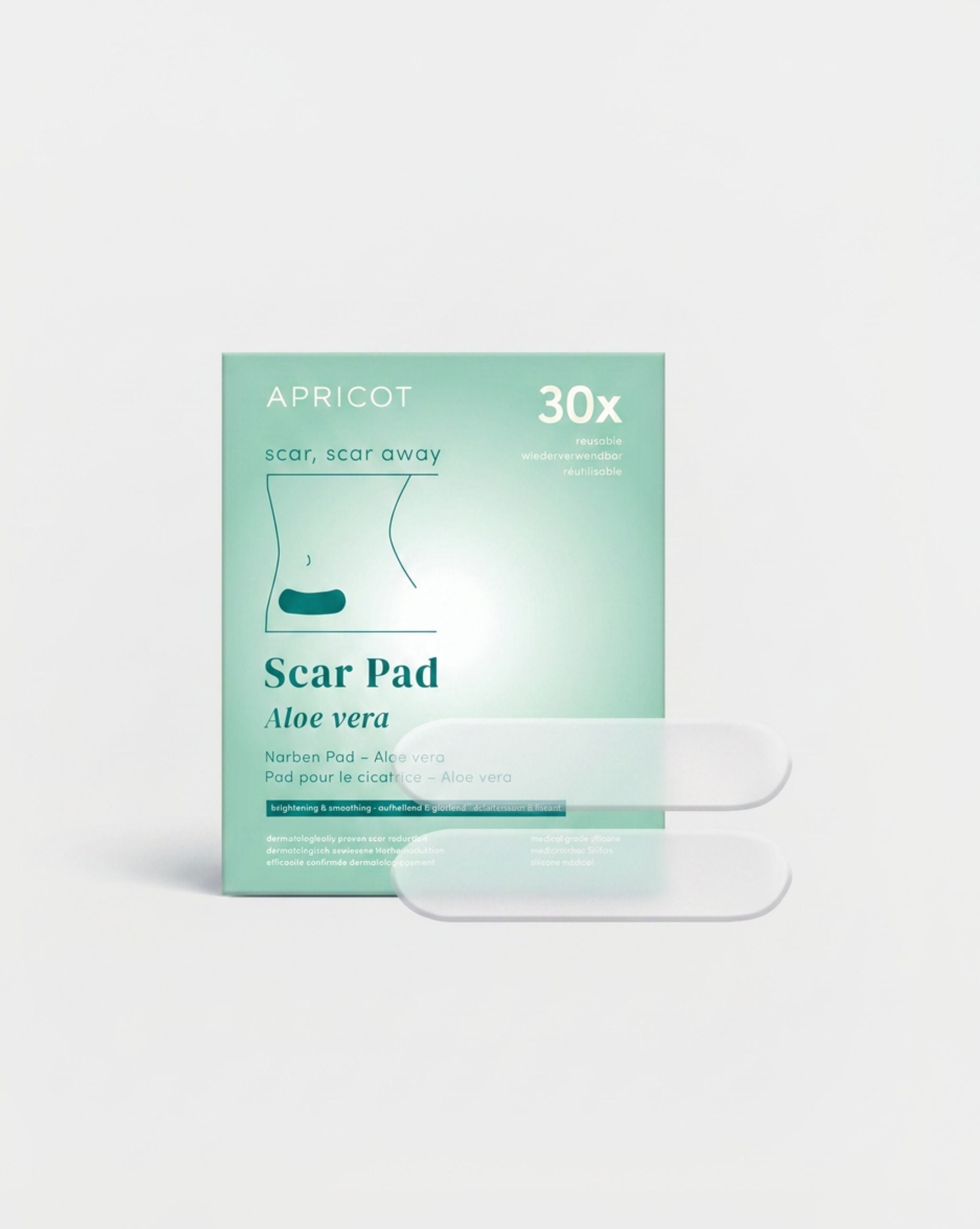 APRICOT Narben Pads mit Aloe vera