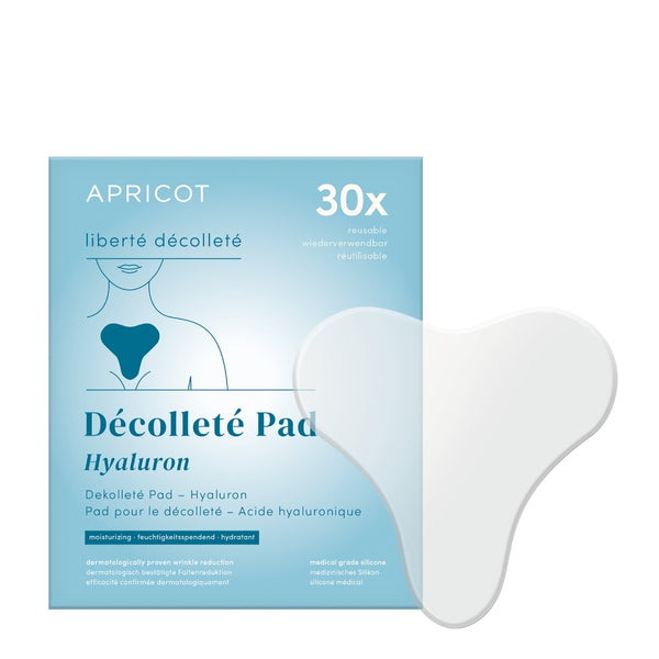Décolleté Pad mit Hyaluron