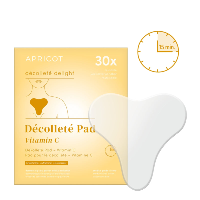 Decolleté Pad mit Vitamin C