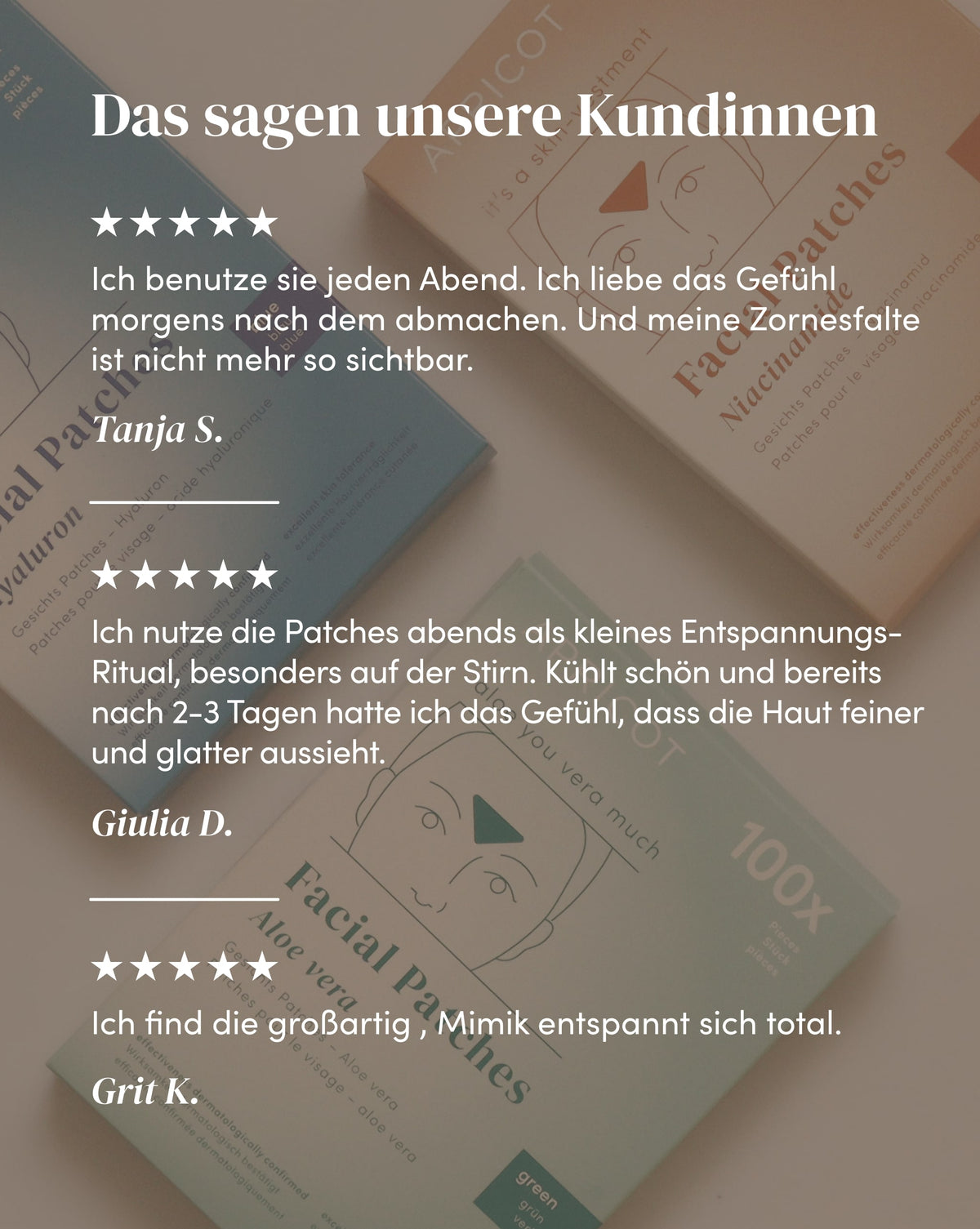 Wirksamkeit von Ectoin Mund Patches aus Bio-Baumwolle anhand von Kundenfeedback