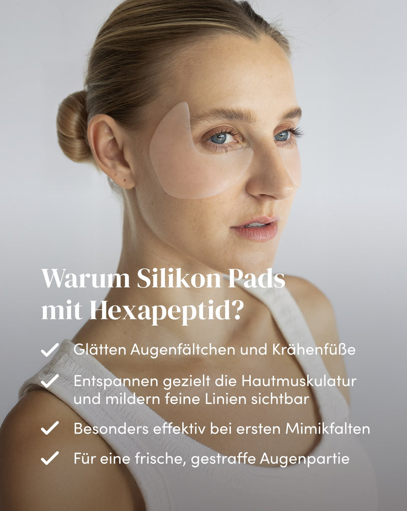 Augen-Schläfen Pads mit Hexapeptid