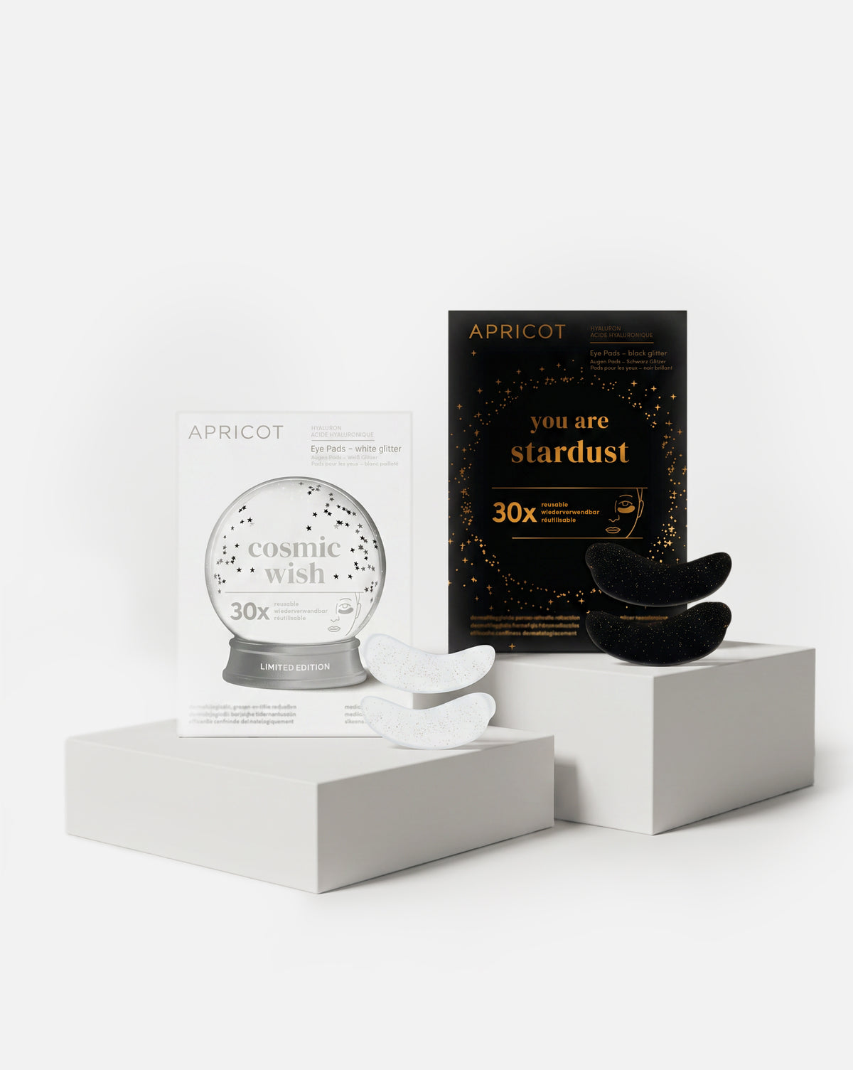 APRICOT Limited Winter-Bundle bestehend aus den zwei Limited Editions Hyaluron Augenpads