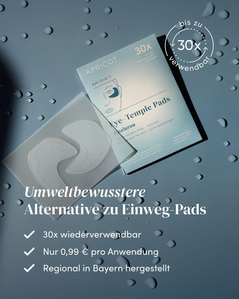 Augen-Schläfen Pads mit Hyaluron