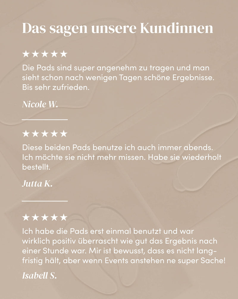 Mund Pads mit Hyaluron