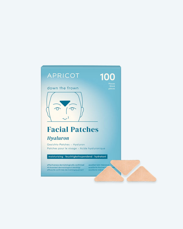 Zornesfalten Patches mit Hyaluron