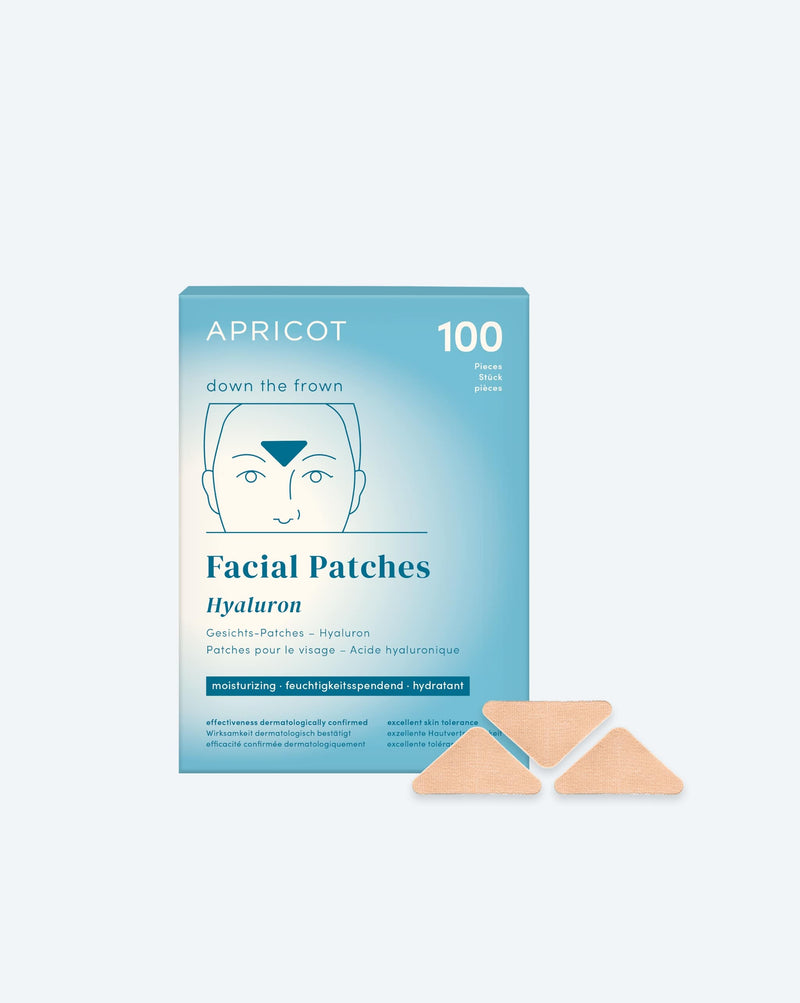 Zornesfalten Patches mit Hyaluron