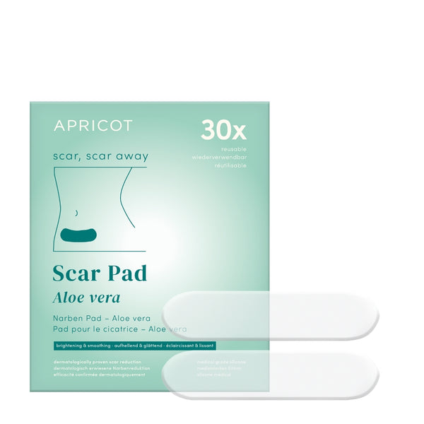 Narben Pads mit Aloe Vera