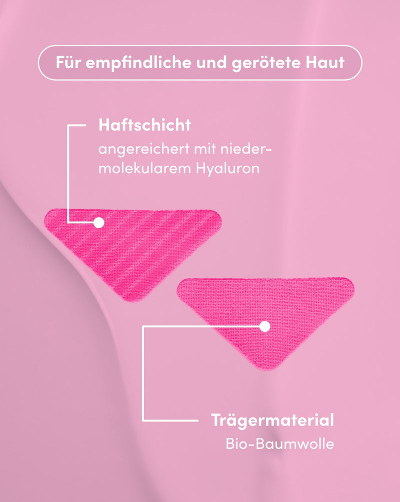 Zornesfalten Patches mit Panthenol