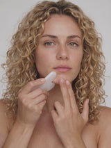 Gua Sha aus weißer Jade