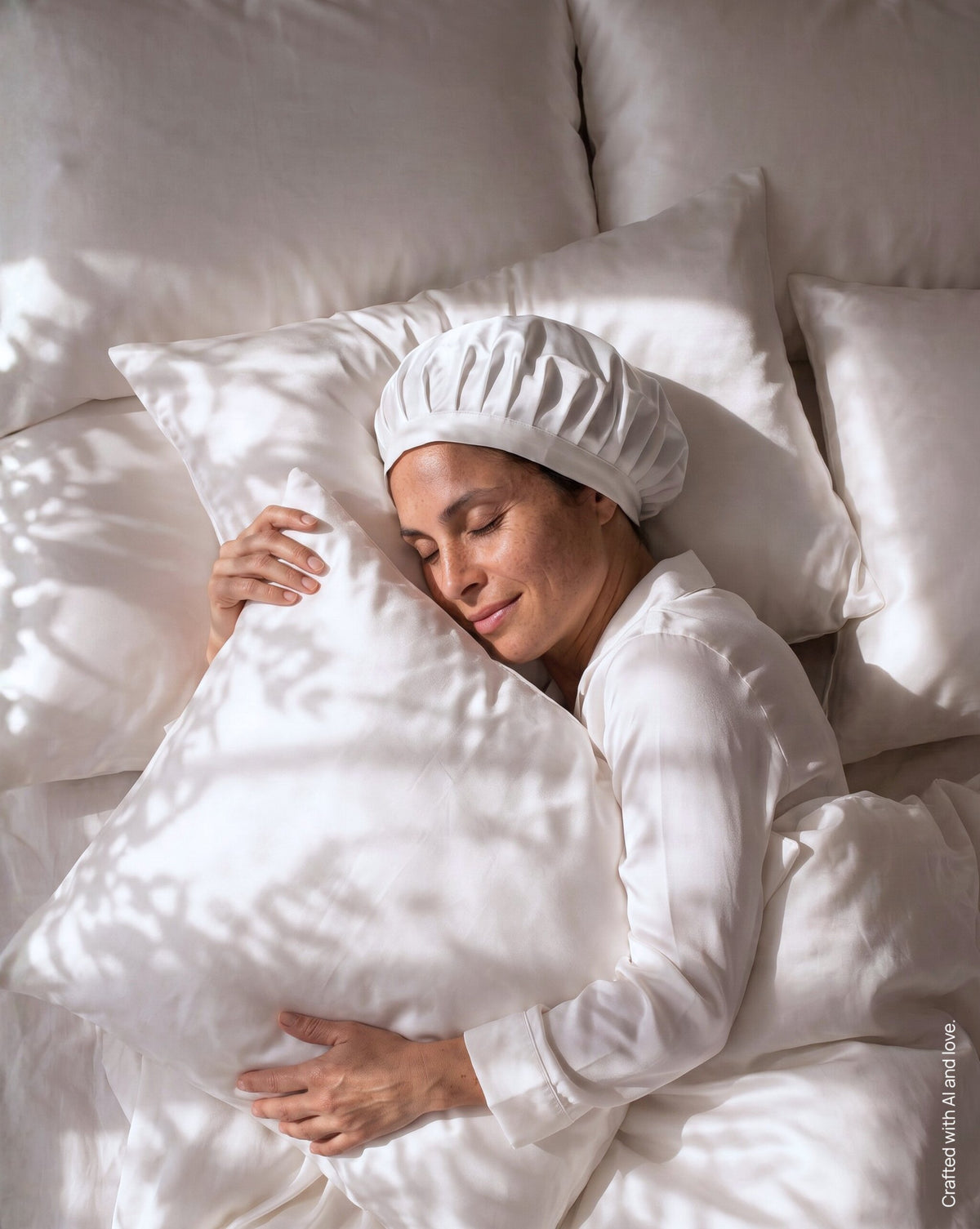 Lyocell Bonnet – Schlafhaube für die Haare