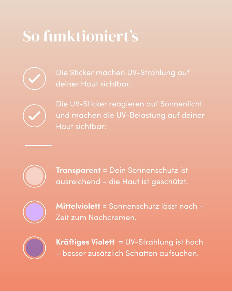 UV-Indicator Sticker