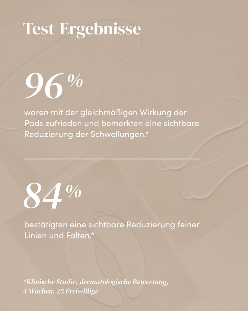 Augen Pads mit Vitamin C