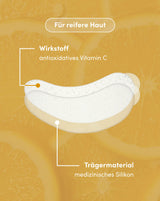 Augen Pads mit Vitamin C