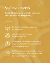 Augen Pads mit Vitamin C