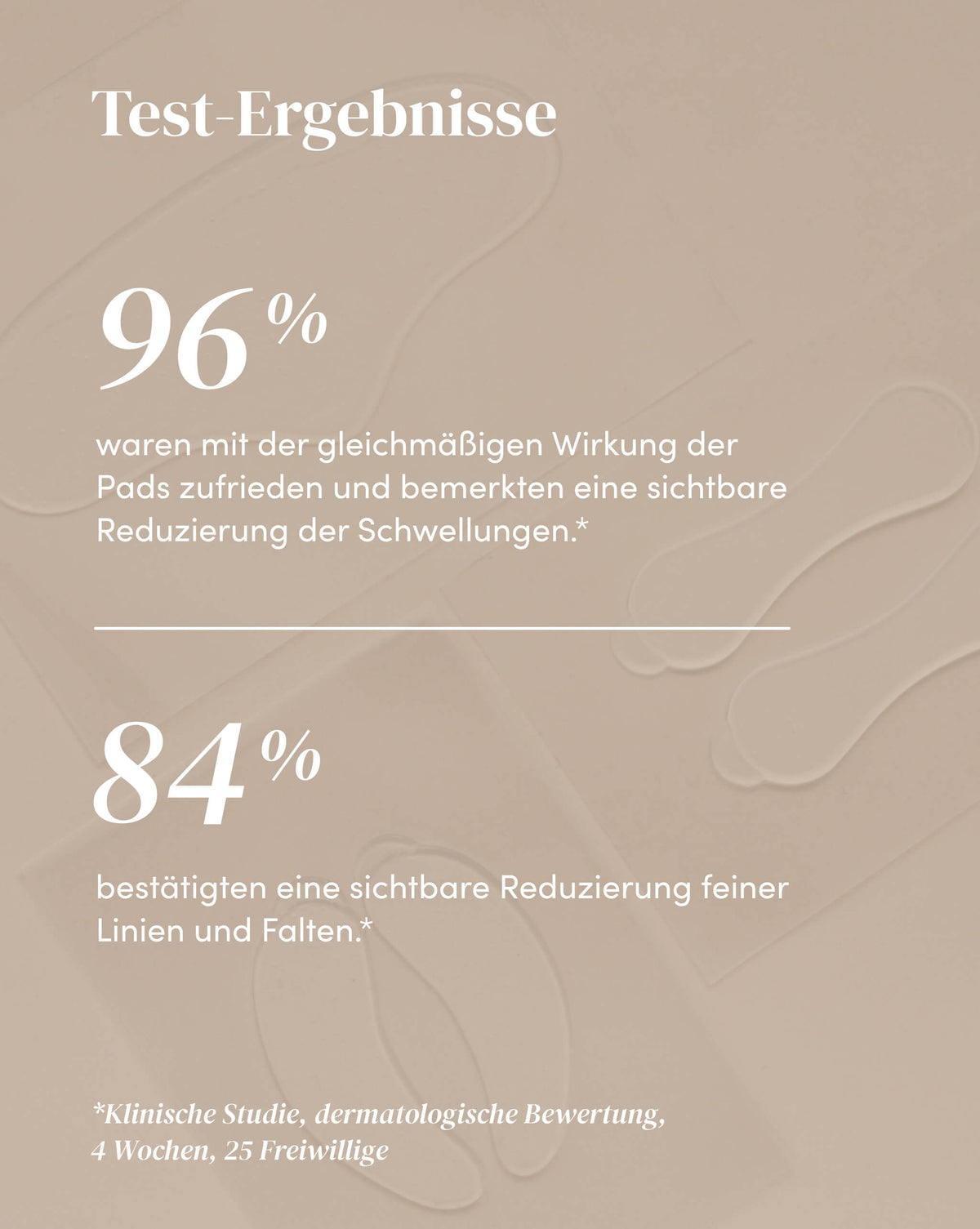 Wirksamkeit des Vitamin C Dekolleté Pad anhand von Test-Ergebnissen einer klinischen Studie