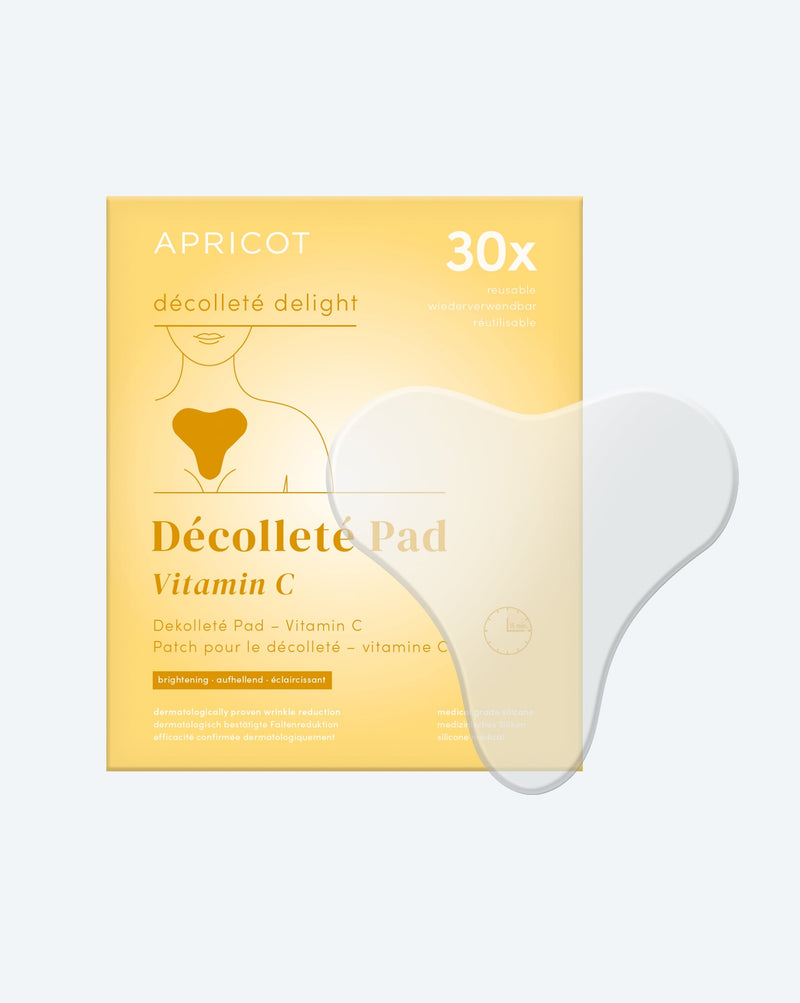 Decolleté Pad mit Vitamin C