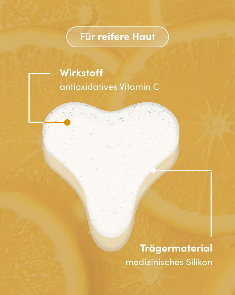 Decolleté Pad mit Vitamin C