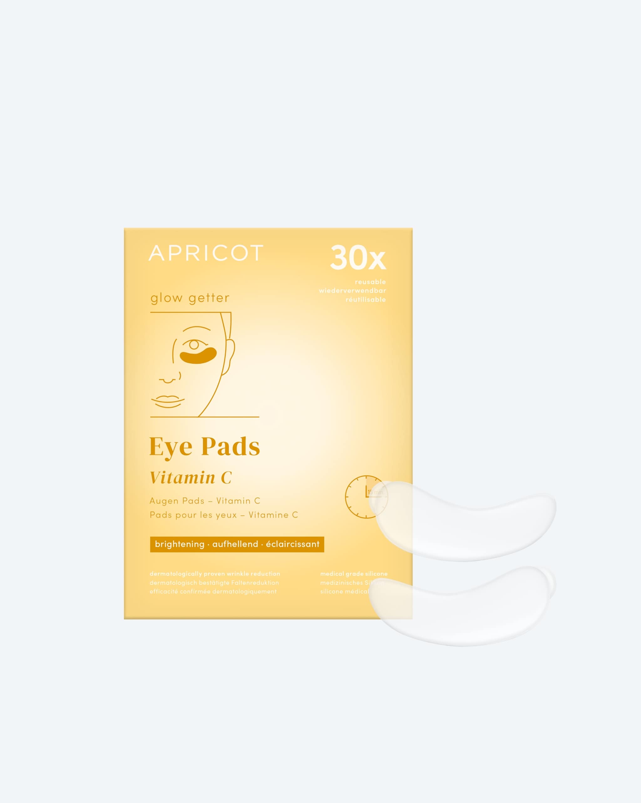 APRICOT Augenpads mit Vitamin C für die Augenpartie
